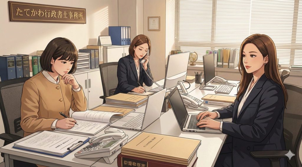 たてかわ行政書士事務所 AI 秘書